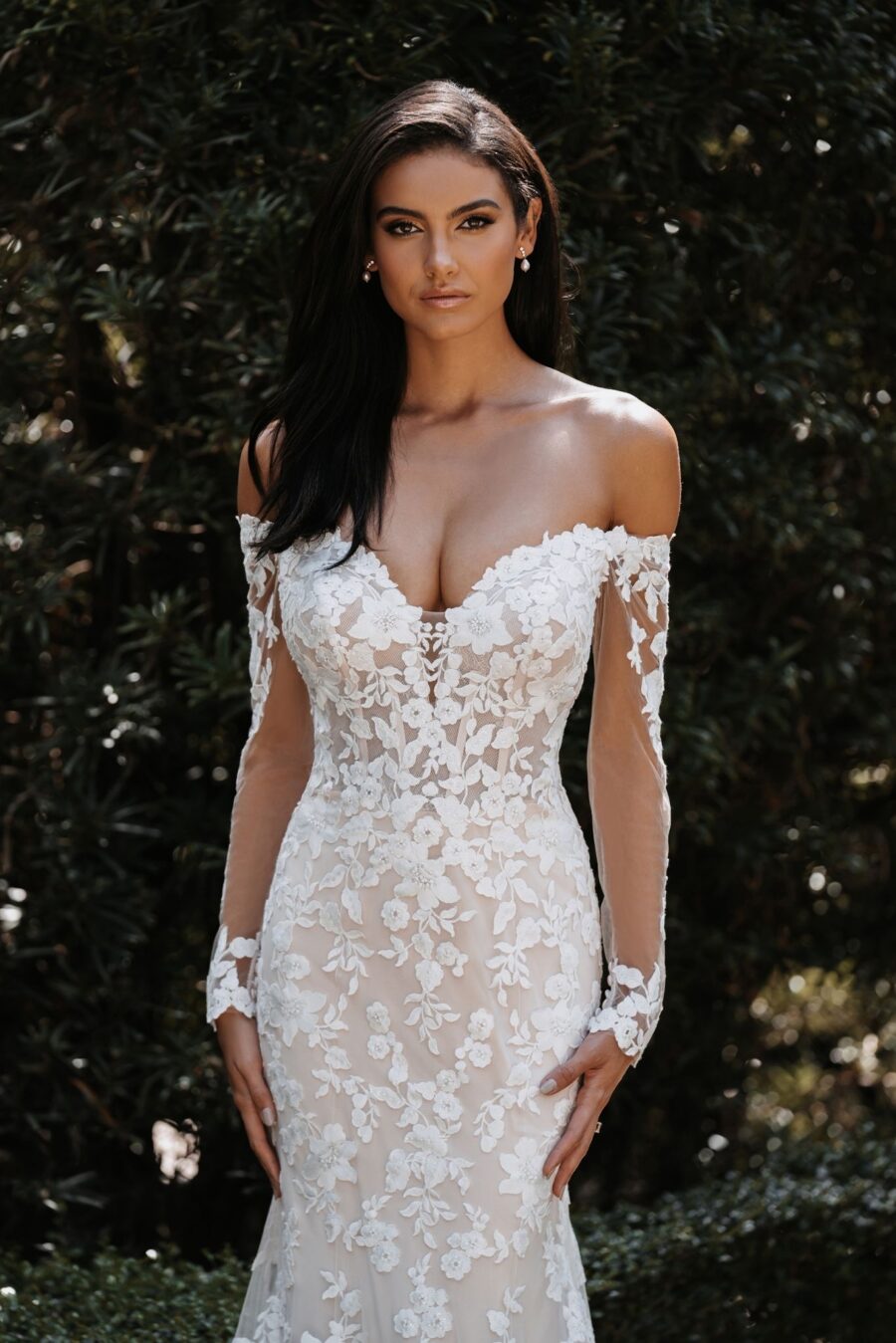 Allure bridal Gown 9863 Front
