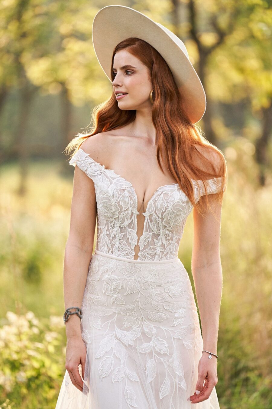 dora by lilian west wedding dress