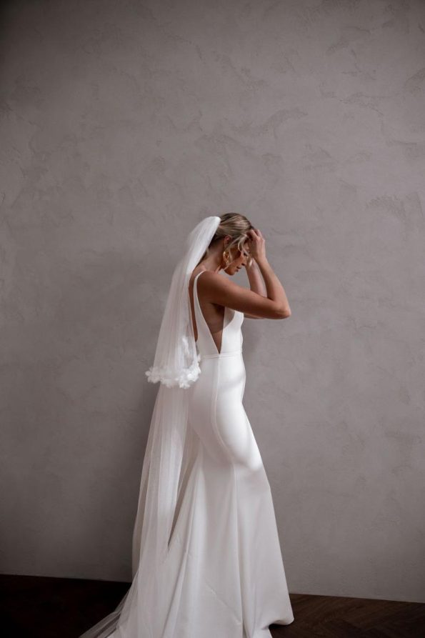 hunter wedding dress