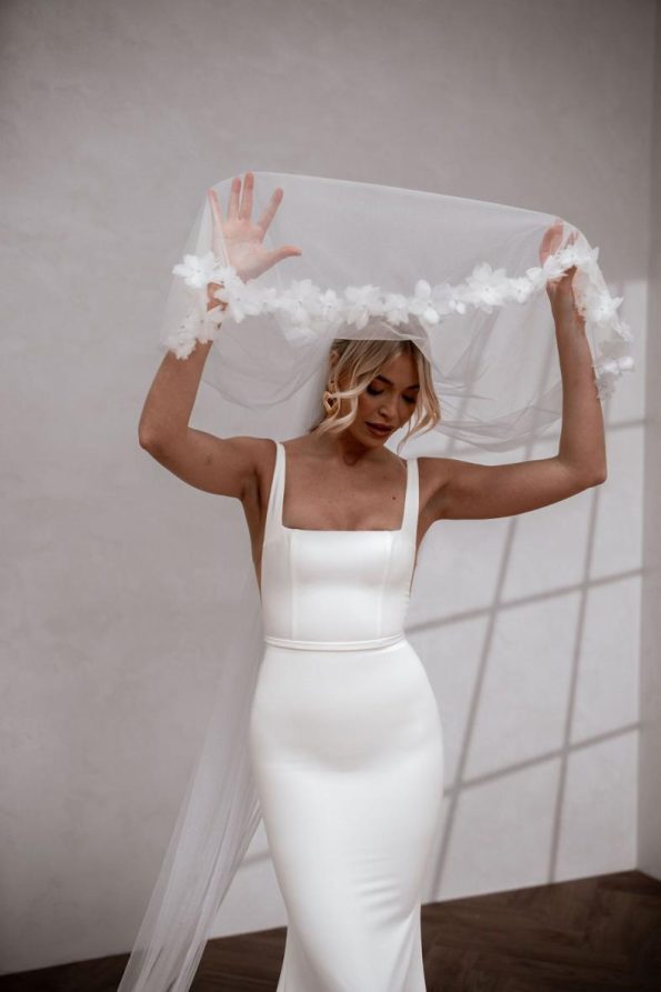 hunter wedding dress