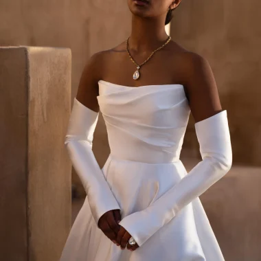 Crepe vs. Satin Wedding Dresses: Which Fabric Should You Choose?
