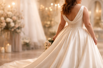 curvy bride