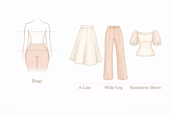 Flares Bridal + Formal | Body Shape Calculator Pear body shape