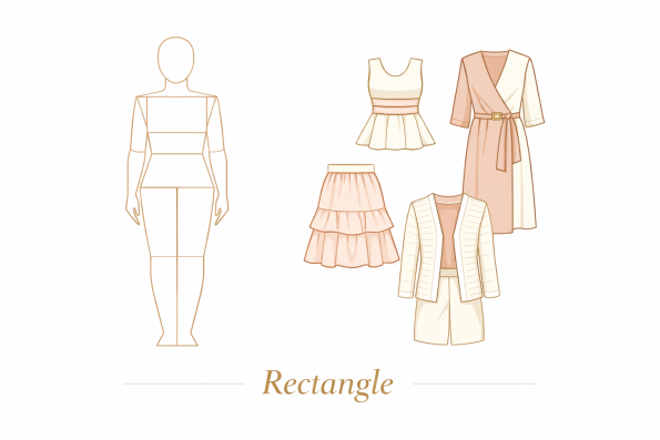 Flares Bridal + Formal | Body Shape Calculator straight bodytype