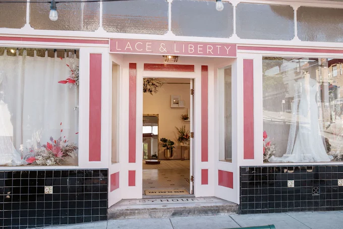 Flares Bridal + Formal | Top 10 Wedding Dress Stores in Bay Area, California Lace and Liberty