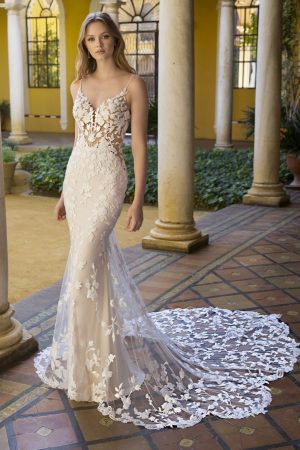 sachin and babi light blue dress Embroidered Wedding Dresses – Grace Loves Lace US